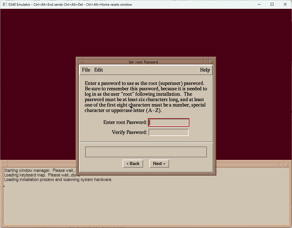 step 4: password
