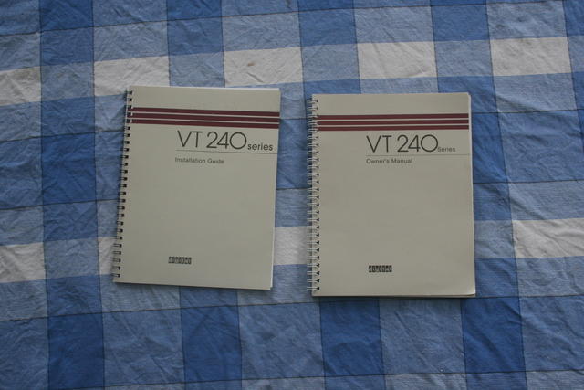 VT240-manuals