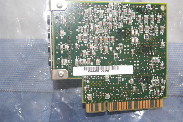 Soundcard underside