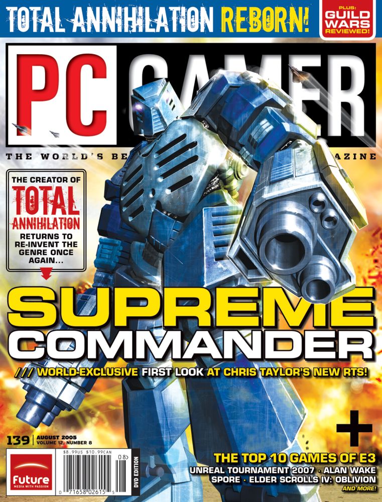 PC Gamer Cover