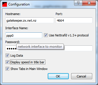 Configuration Dialog